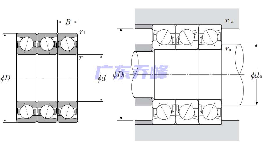 NTN 7210BT1DBT/GNP4軸承圖紙