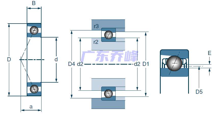 NTN-SNR MLCH7007CVUJ74S軸承圖紙