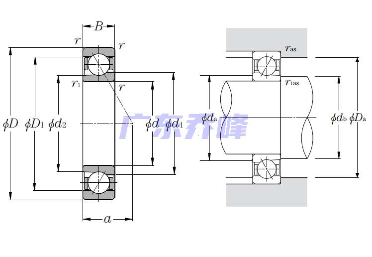 NTN BNT011軸承圖紙