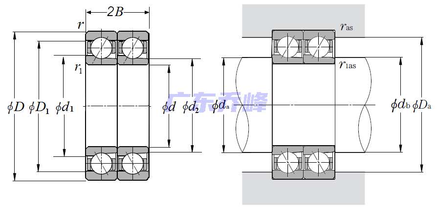 NTN BNT906DTUP軸承圖紙