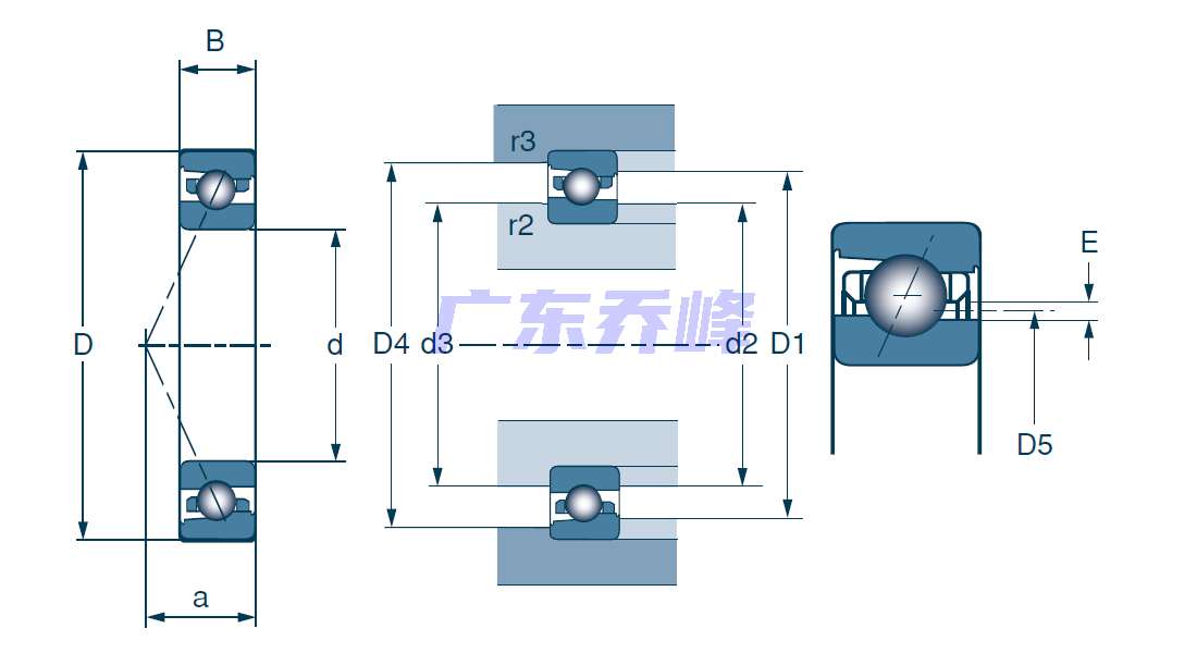 NTN-SNR ML71913CVUJ74S軸承圖紙