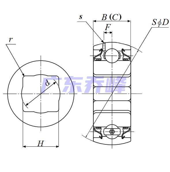 NTN DS210TT4軸承圖紙