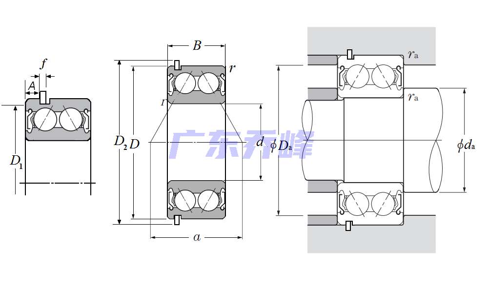 NTN 5313ST2ZZNR軸承圖紙
