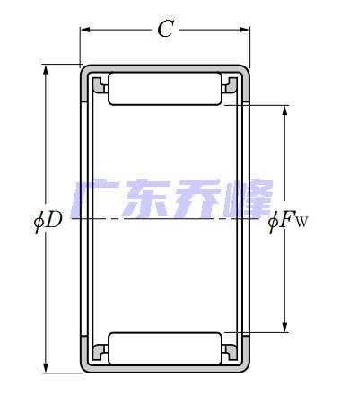 NTN HK1212軸承圖紙