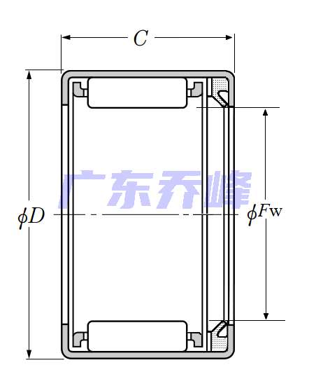 NTN HMK3023L軸承圖紙