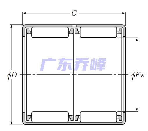 NTN HK2538ZWD軸承圖紙