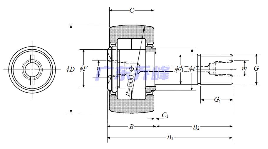 NTN NUKRT35軸承圖紙