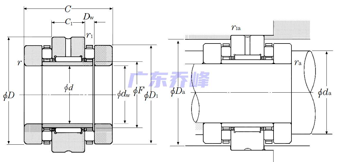 NTN ARN50110軸承圖紙