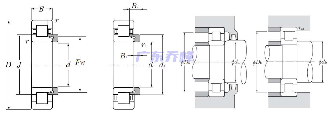 NTN NH260軸承圖紙