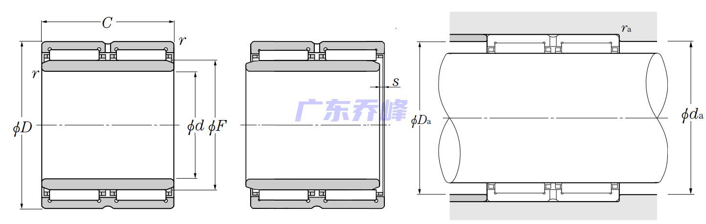 NTN NA6908RP5軸承圖紙