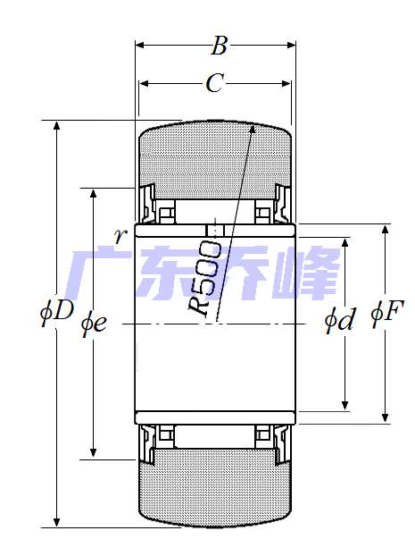 NTN NA2209LL軸承圖紙