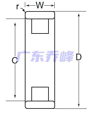 NTN M5207C軸承圖紙