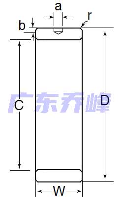 NTN M1309CAH軸承圖紙