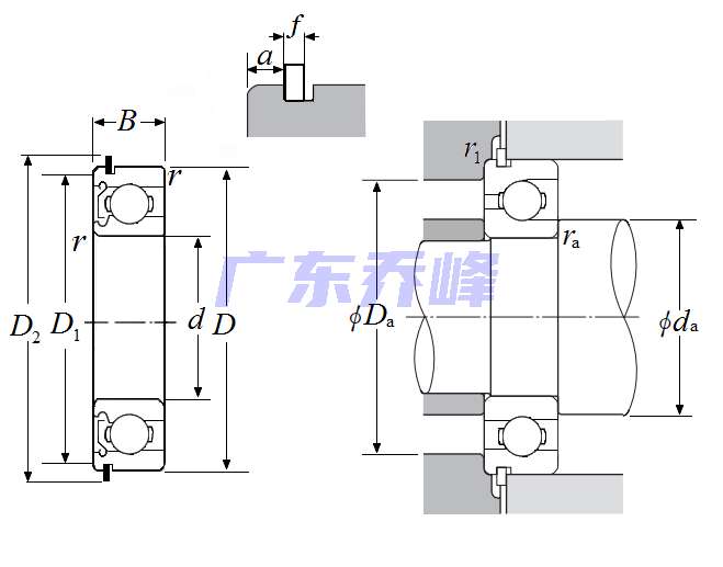 NTN BL310ZNR軸承圖紙