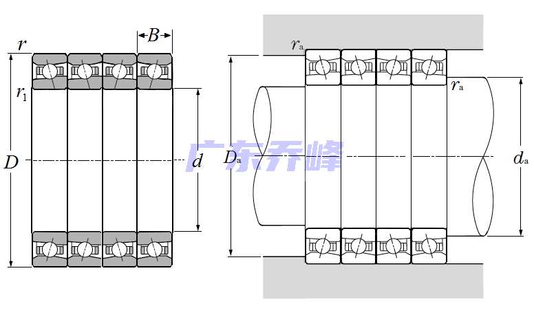 NTN HSB018CDTBT/GLP4軸承圖紙