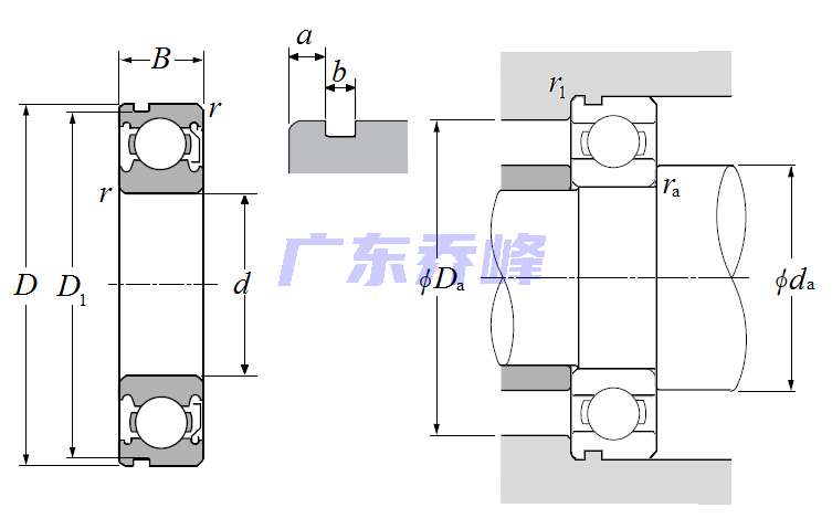 NTN 6915ZN軸承圖紙