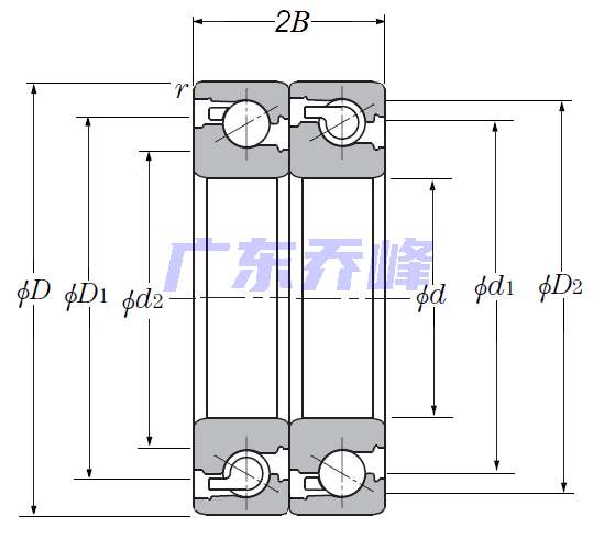 NTN BST40X90-1BDT軸承圖紙
