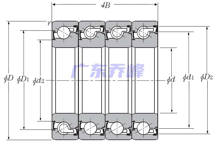 NTN BST60X120-1BLXLDTTT軸承圖紙