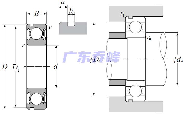 NTN 6202LHN軸承圖紙