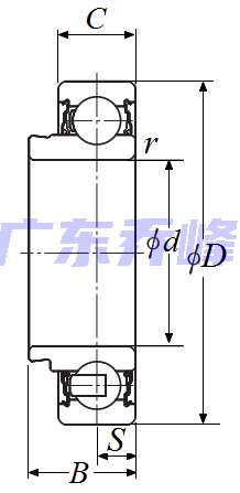 NTN NPC104RP軸承圖紙