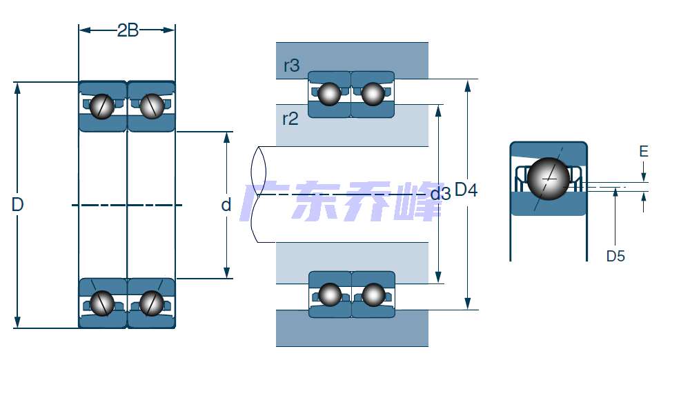 NTN-SNR MLCH7000CVDUJ74S軸承圖紙