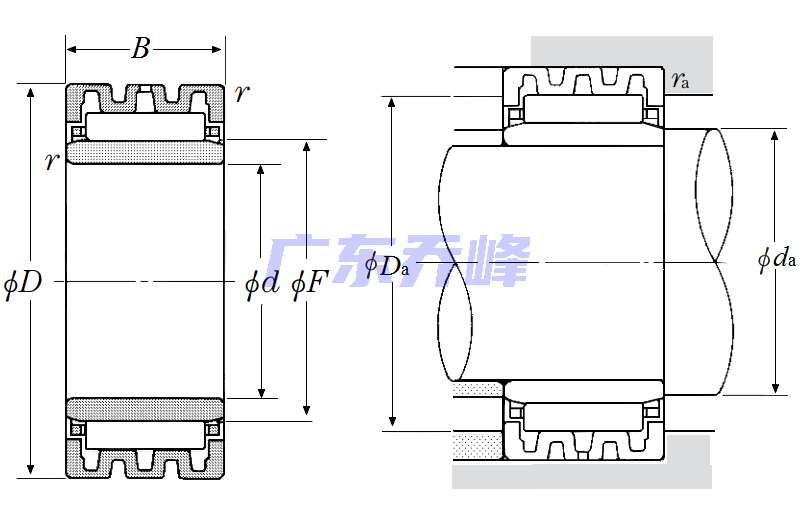 NTN NA4917S軸承圖紙