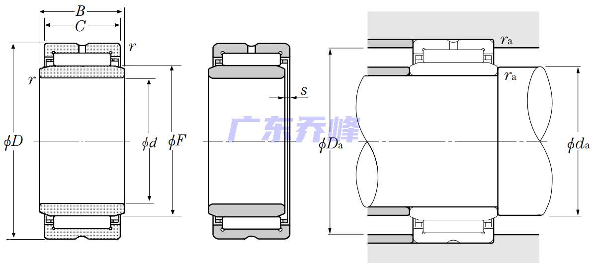 NTN MR688432+MI-586832軸承圖紙