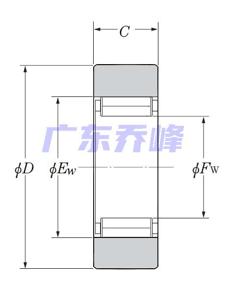 NTN RNAB202X軸承圖紙