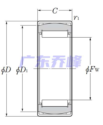 NTN RPNA18/32R軸承圖紙