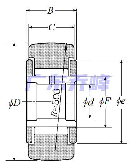 NTN NACV22軸承圖紙