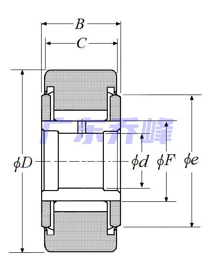 NTN NACV48XLL軸承圖紙