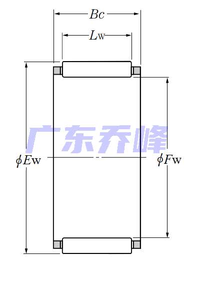 NTN KBK12X17X14.8X軸承圖紙