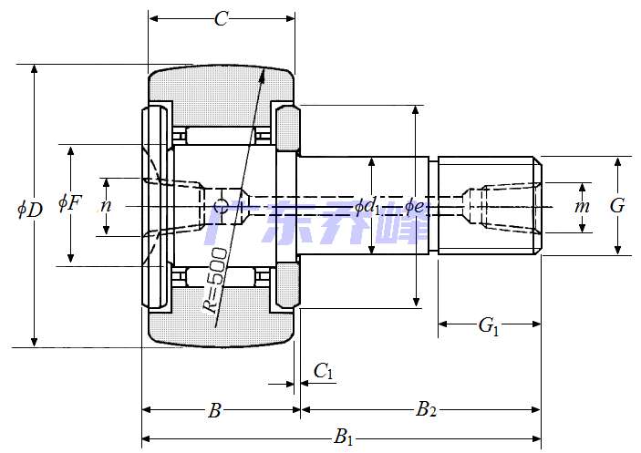NTN KRT52軸承圖紙