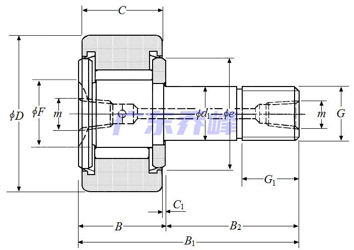 NTN KRVT62XLL軸承圖紙