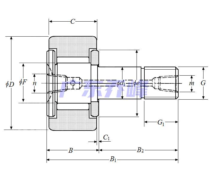 NTN KRVT32X軸承圖紙
