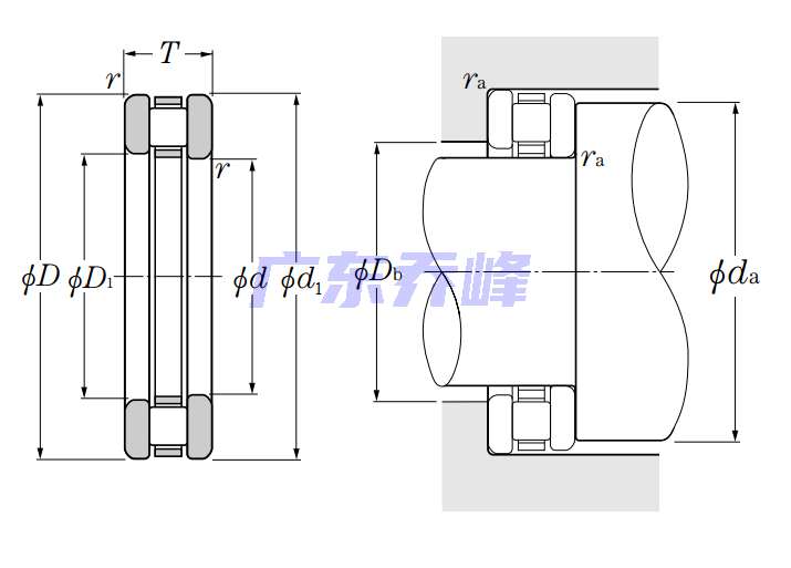 NTN 81101軸承圖紙