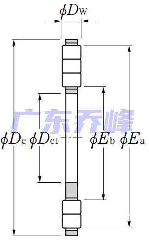 NTN K87416軸承圖紙