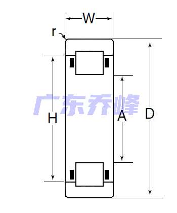 NTN M1015EX軸承圖紙